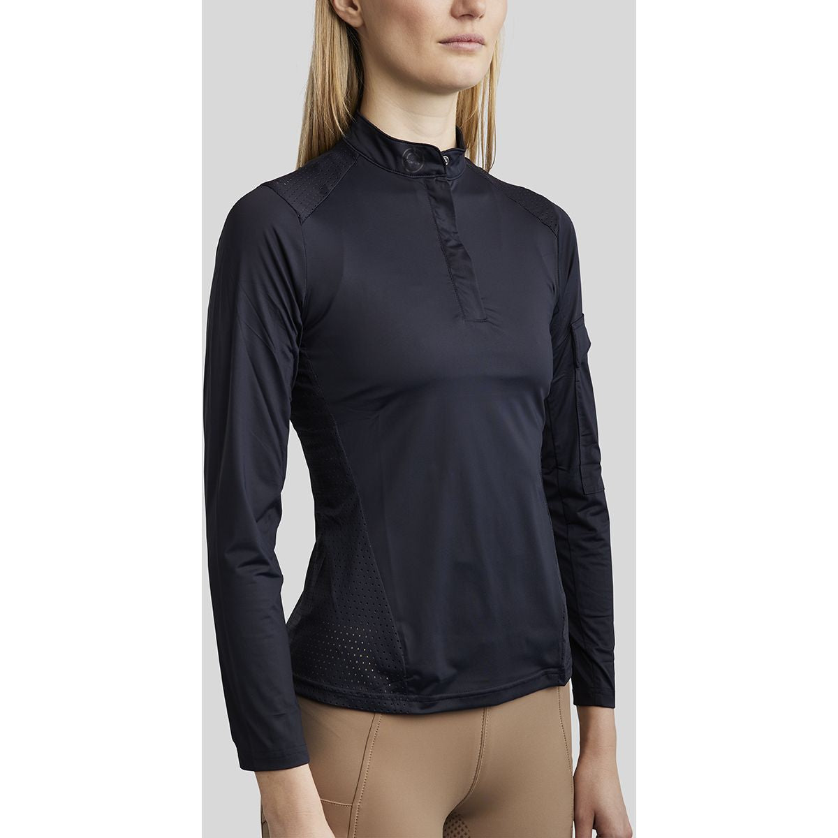 Montar Shirt MoZendaya Performance Lange Ärmel Dark Navy