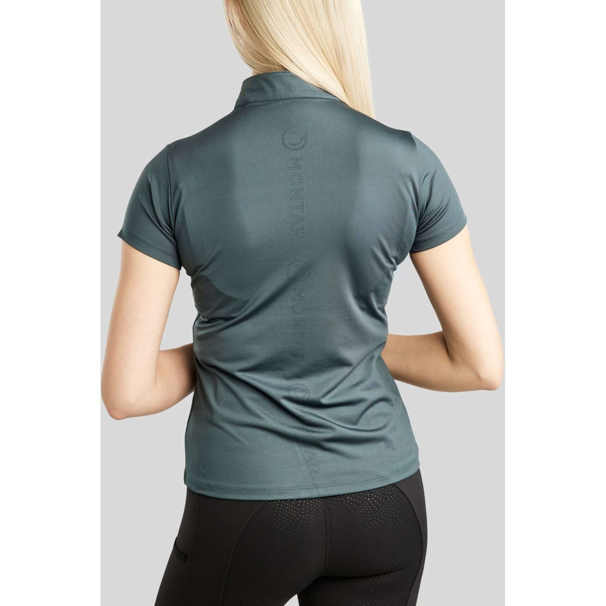 Montar T-Shirt MoElaine Lasercut Logo Dark Slate