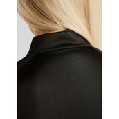 Montar Poloshirt MoLila Champagne Crystals Schwarz