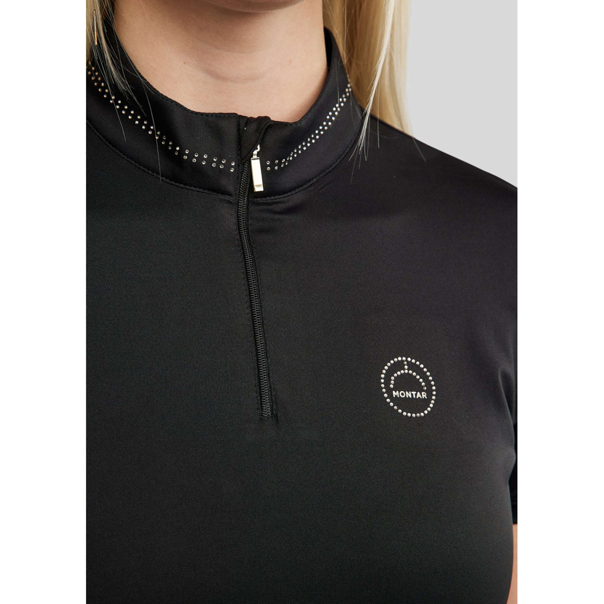Montar Trainingsshirt MoBlair Schwarz