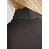 Montar Poloshirt MoPearl Pintuck Slate Grey