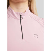 Montar Shirt MoPearl Pintuck Ärmellos Candy Pink