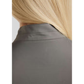 Montar Shirt MoPearl Pintuck Ärmellos Grau