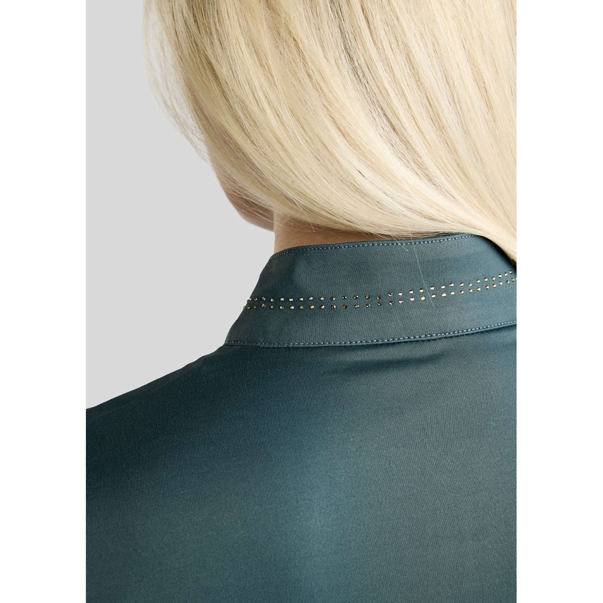 Montar Shirt MoEverline Golden Quartz Crystals Lange Ärmel Dark Slate