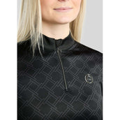 Montar Shirt MoLeia Lumber Check All Over Printed Lange Ärmel Schwarz