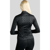 Montar Shirt MoLeia Lumber Check All Over Printed Lange Ärmel Schwarz