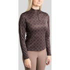 Montar Shirt MoLeia Lumber Check All Over Printed Lange Ärmel Black Peony