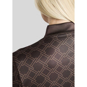 Montar Shirt MoLeia Lumber Check All Over Printed Lange Ärmel Black Peony