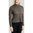 Montar Shirt MoEkta Jacquard Pattern Golden Quartz Lange Ärmel Forest Green
