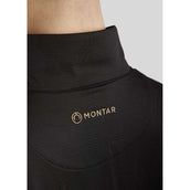 Montar Shirt MoJay Lange Mouwen Herren Schwarz