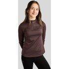 Montar Shirt MoEverline Golden Quartz Crystals Kids Lange Ärmel Black Peony