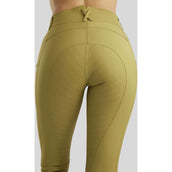 Rebel Reithose Highwaist Thigh Pocket Full Grip Seagrass