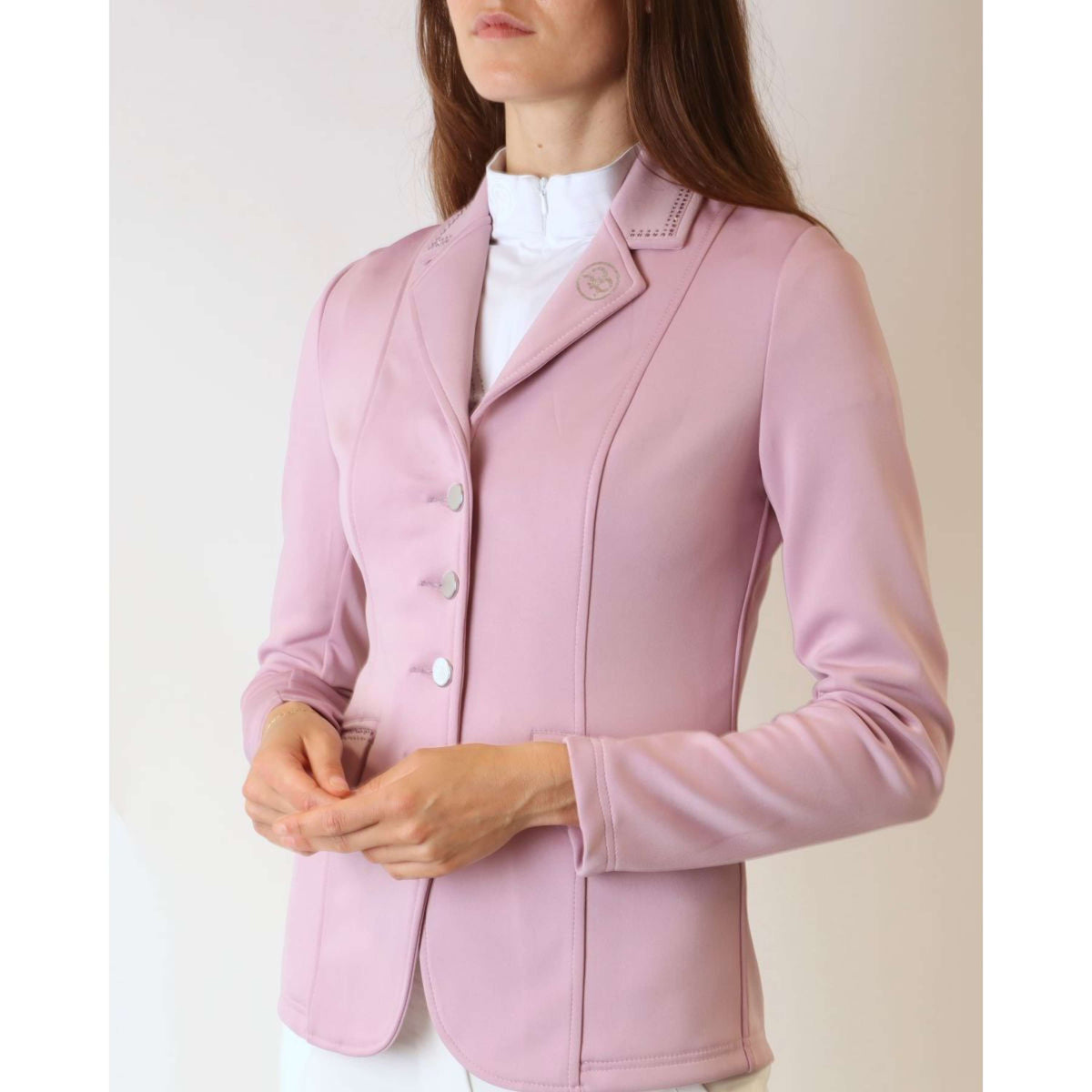 Rebel Turnierjacket Tone In Tone Rosa