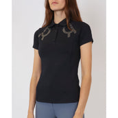 Rebel Poloshirt Shiny Seam Navy