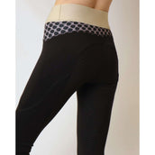 Rebel Reitleggings AO Printed Schwarz