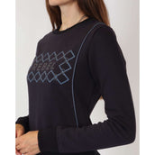 Rebel Pullover AO Printed Navy