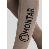 Montar Reitsocken Logo Latte