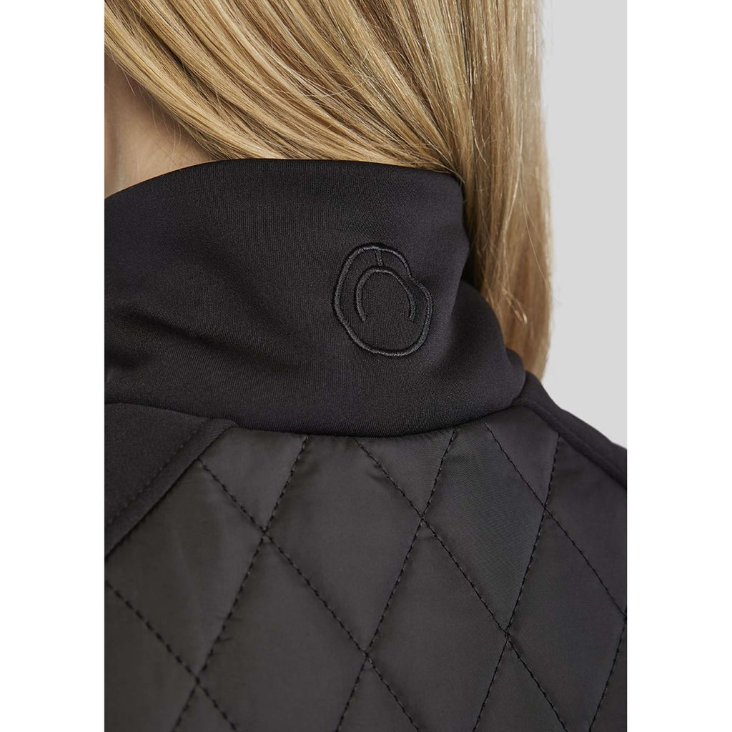 Montar Jack MoQuinn Quilted Long Schwarz