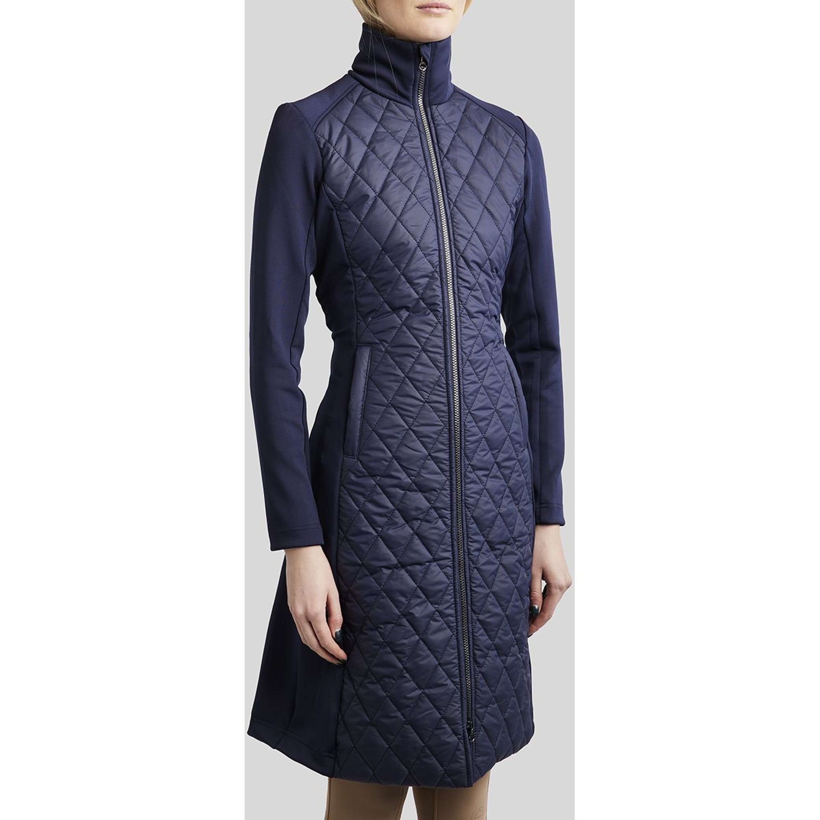 Montar Jack MoQuinn Quilted Long Dark Navy Montar Jack MoQuinn Quilted Long Dark Navy