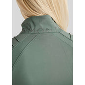 Montar Jack MoPearl Pintuck Gun Metal Crystals Jade