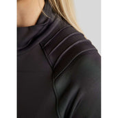 Montar Jack MoPearl Pintuck Gun Metal Crystals Slate Grey