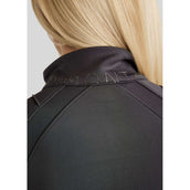 Montar Jack MoPearl Pintuck Gun Metal Crystals Slate Grey