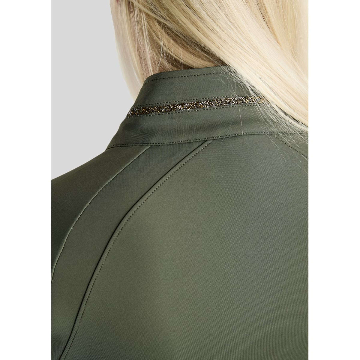 Montar Jacke MoVeronica Golden Quartz Crystal Forest Green