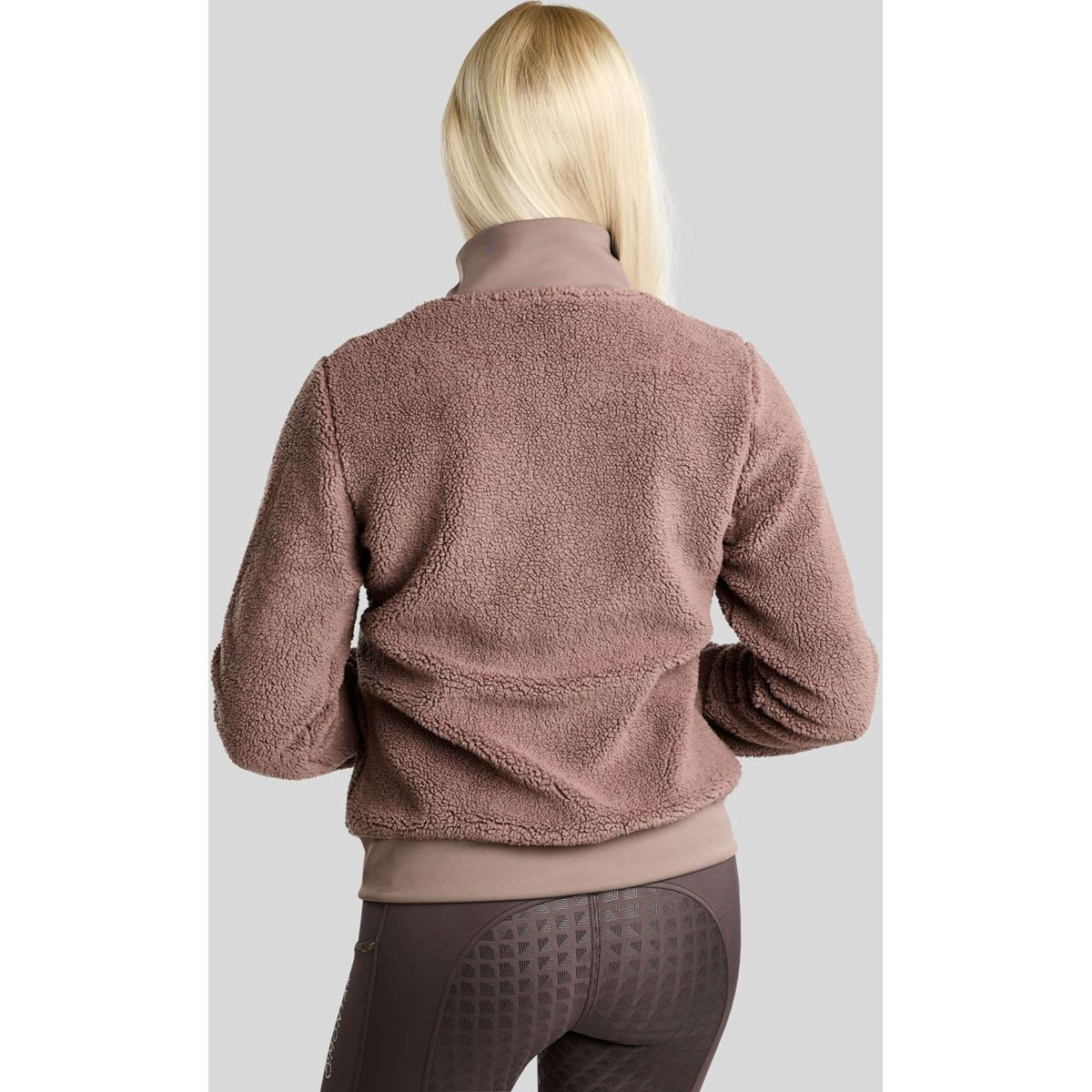 Montar Jacke MoEbba Teddy Pile Golden Quartz Nougat Brown