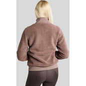 Montar Jacke MoEbba Teddy Pile Golden Quartz Nougat Brown