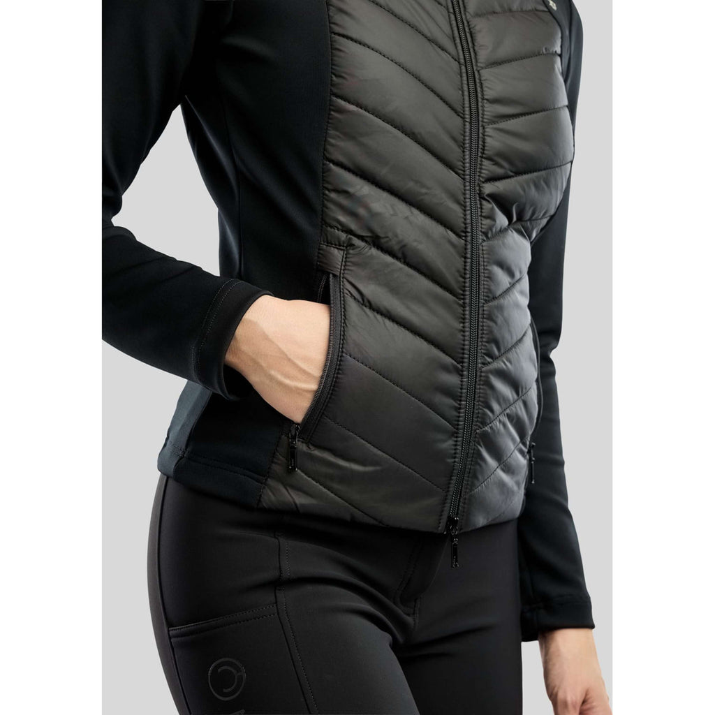 Montar Jack MoEverline Hybrid Detachable Hood Golden Quartz Crystals Schwarz