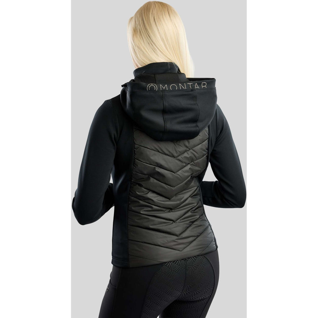 Montar Jack MoEverline Hybrid Detachable Hood Golden Quartz Crystals Schwarz