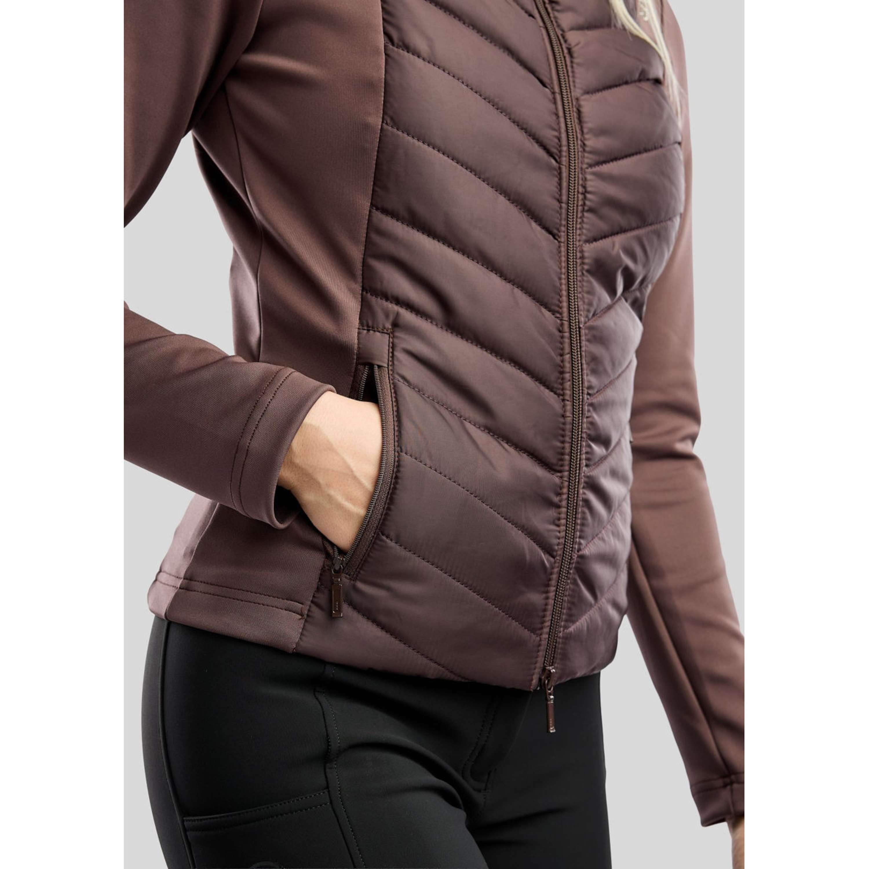 Montar Jack MoEverline Hybrid Detachable Hood Golden Quartz Crystals Black Peony