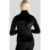 Montar Jacke MoValerie Velvet Golden Quartz Crystals Schwarz
