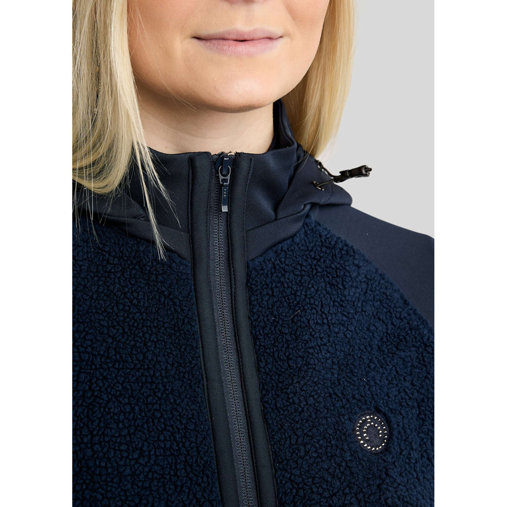 Montar Jacke MoMay Teddy Navy