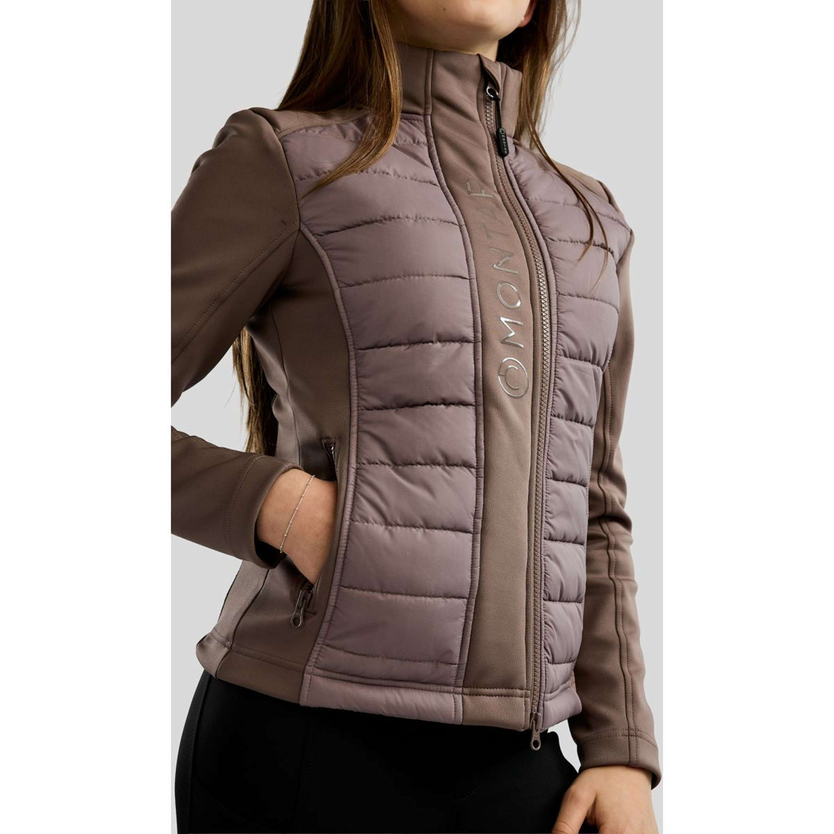 Montar Jack Emma Quilt Kids Nougat Brown