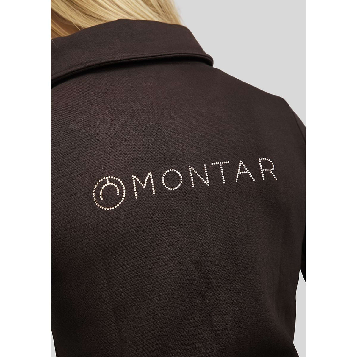 Montar Jacke MoNaja Rosegold Crystals Braun