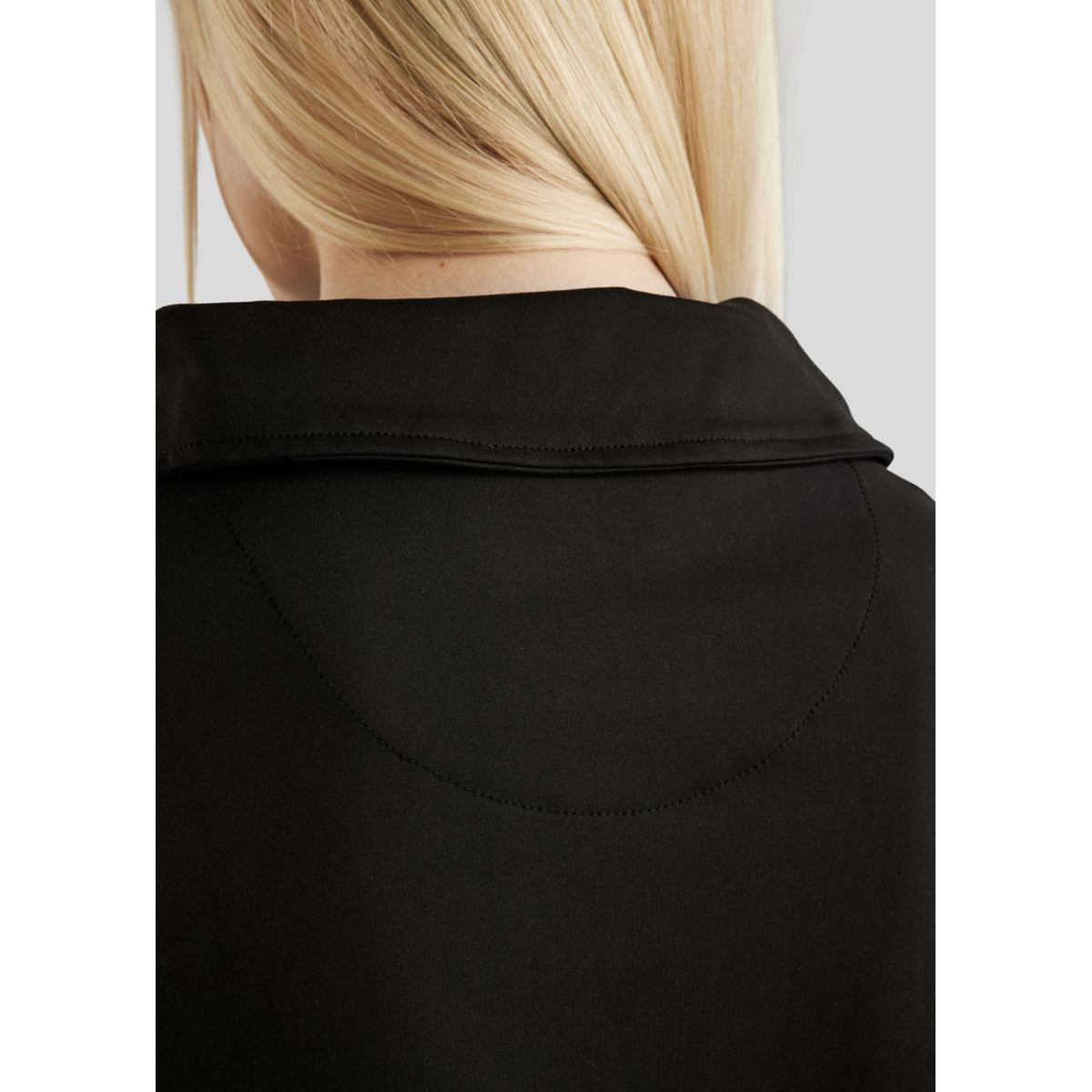 Montar Shirt MoRachel Quarter Zip Schwarz