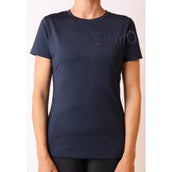 Montar T-Shirt Bristol Glitter Logo Dark Navy