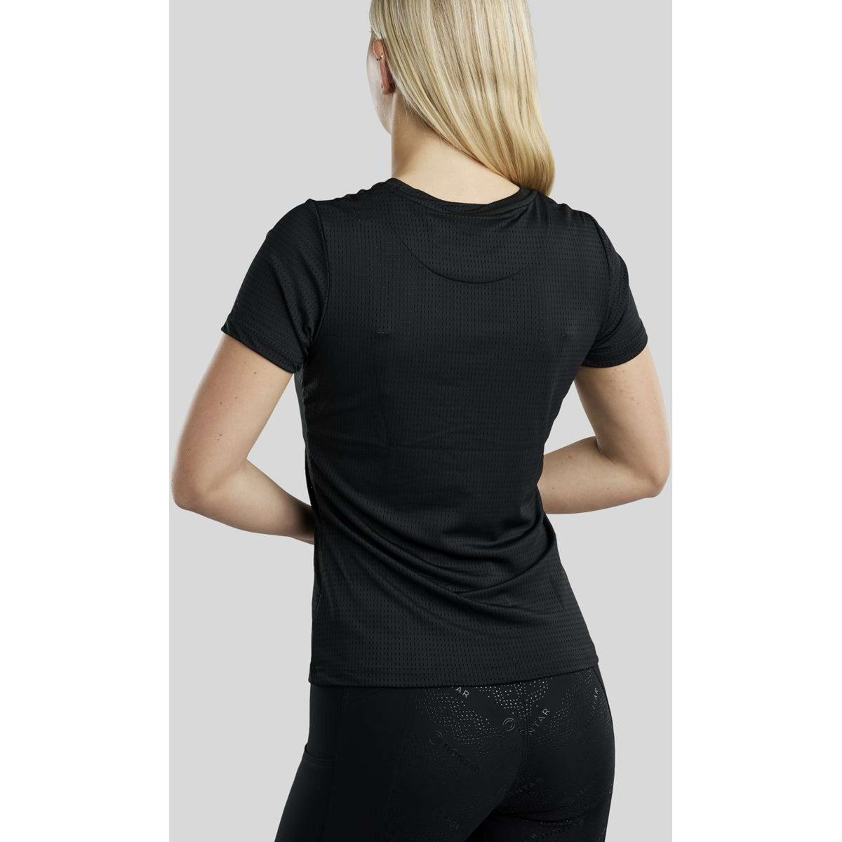 Montar T-Shirt MoStella Mesh Schwarz