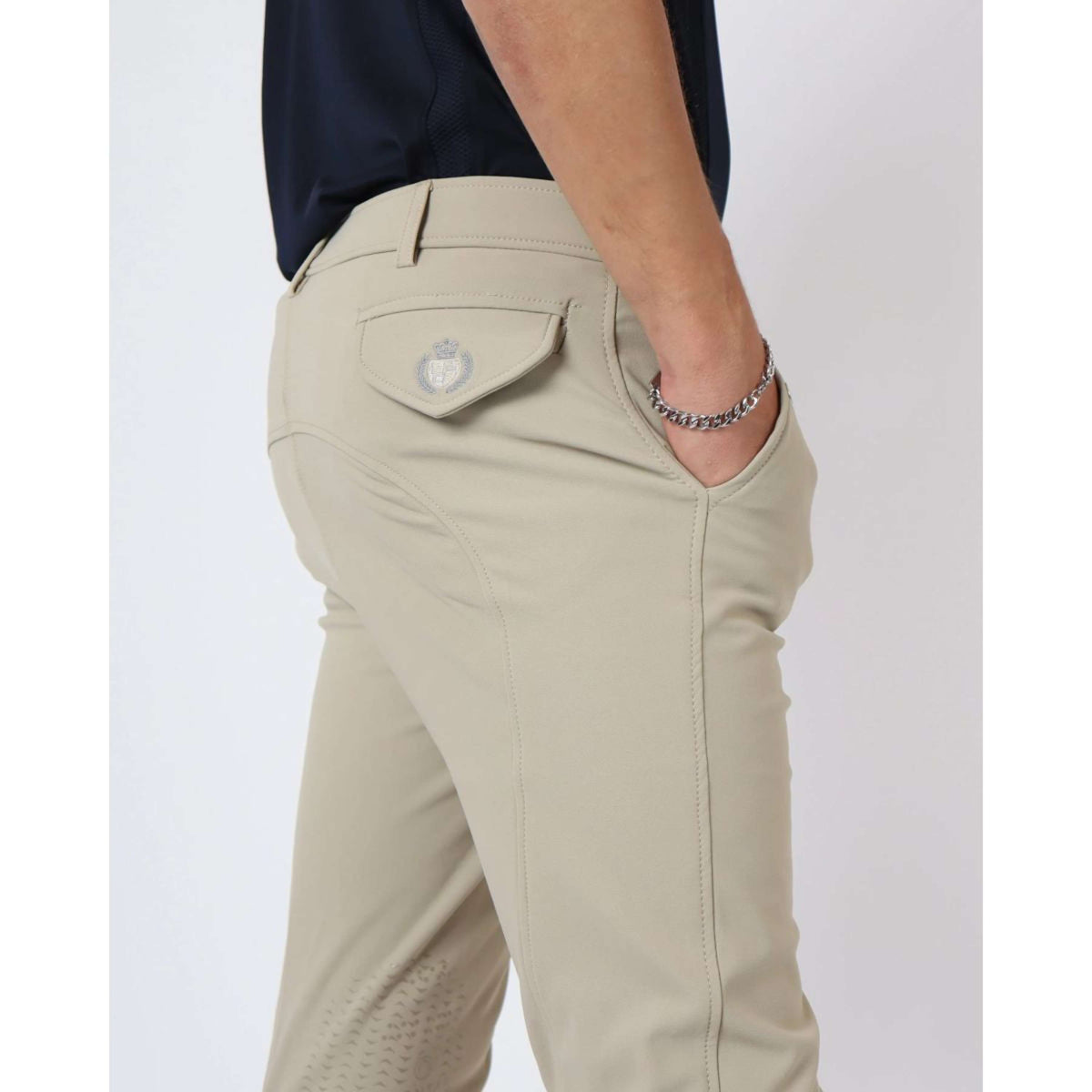 Montar Reithose ESS Gary Knie Grip Herren Beige