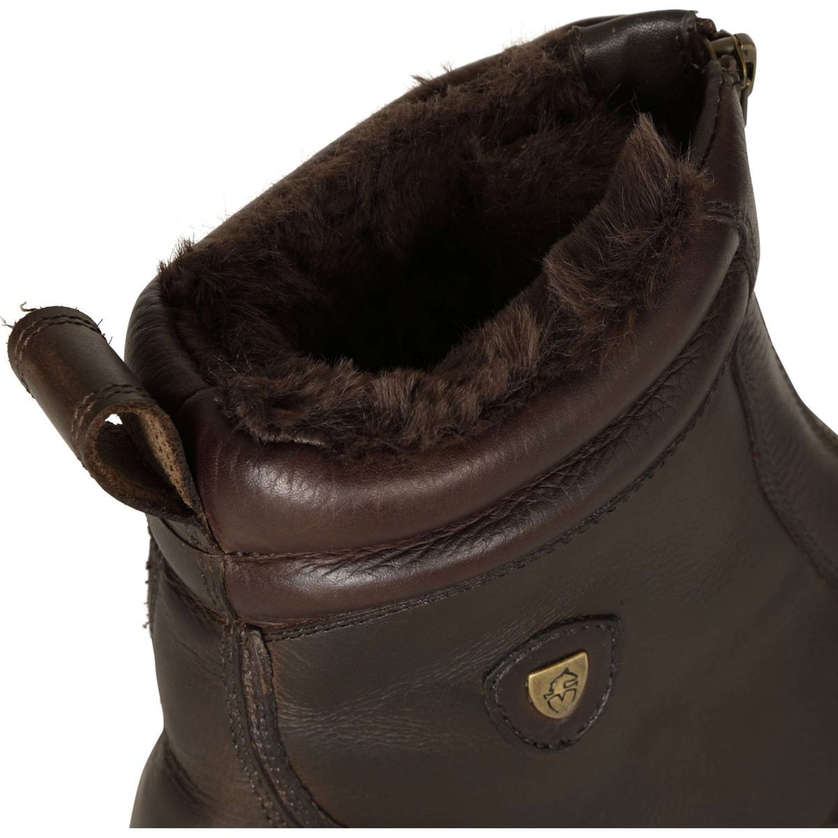 Moretta Stalschuhe Altri Zip Country Braun