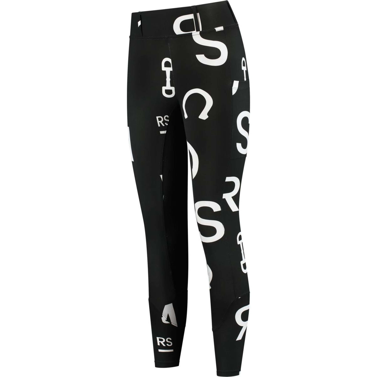 Mrs. Ros Reitleggings Jet Set Logo Anthrazit