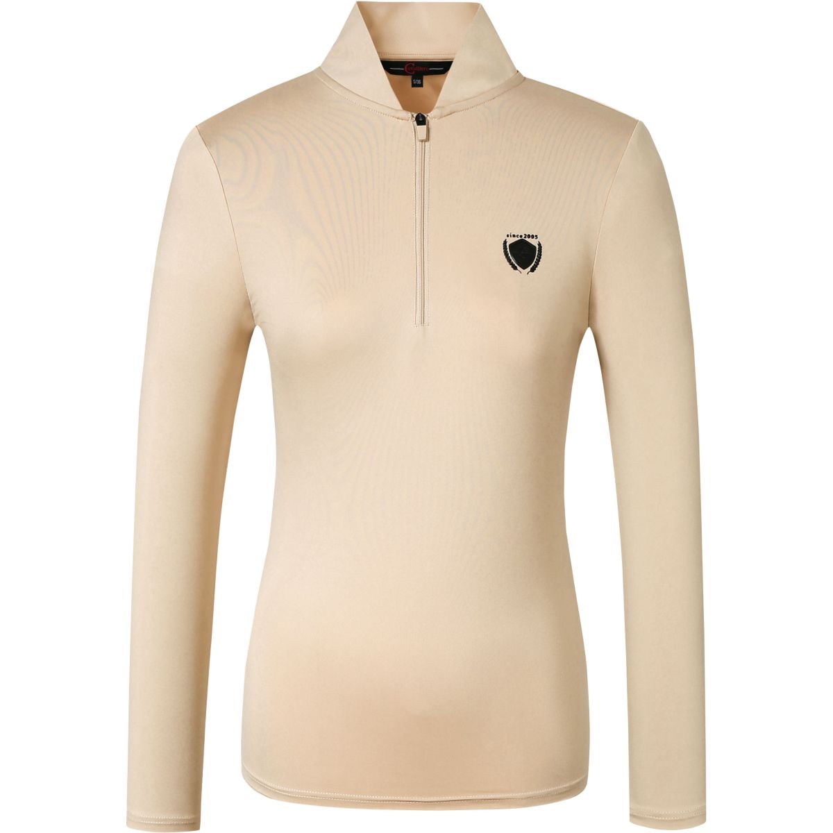 Covalliero Shirt Active Lange Ärmel Irish Cream