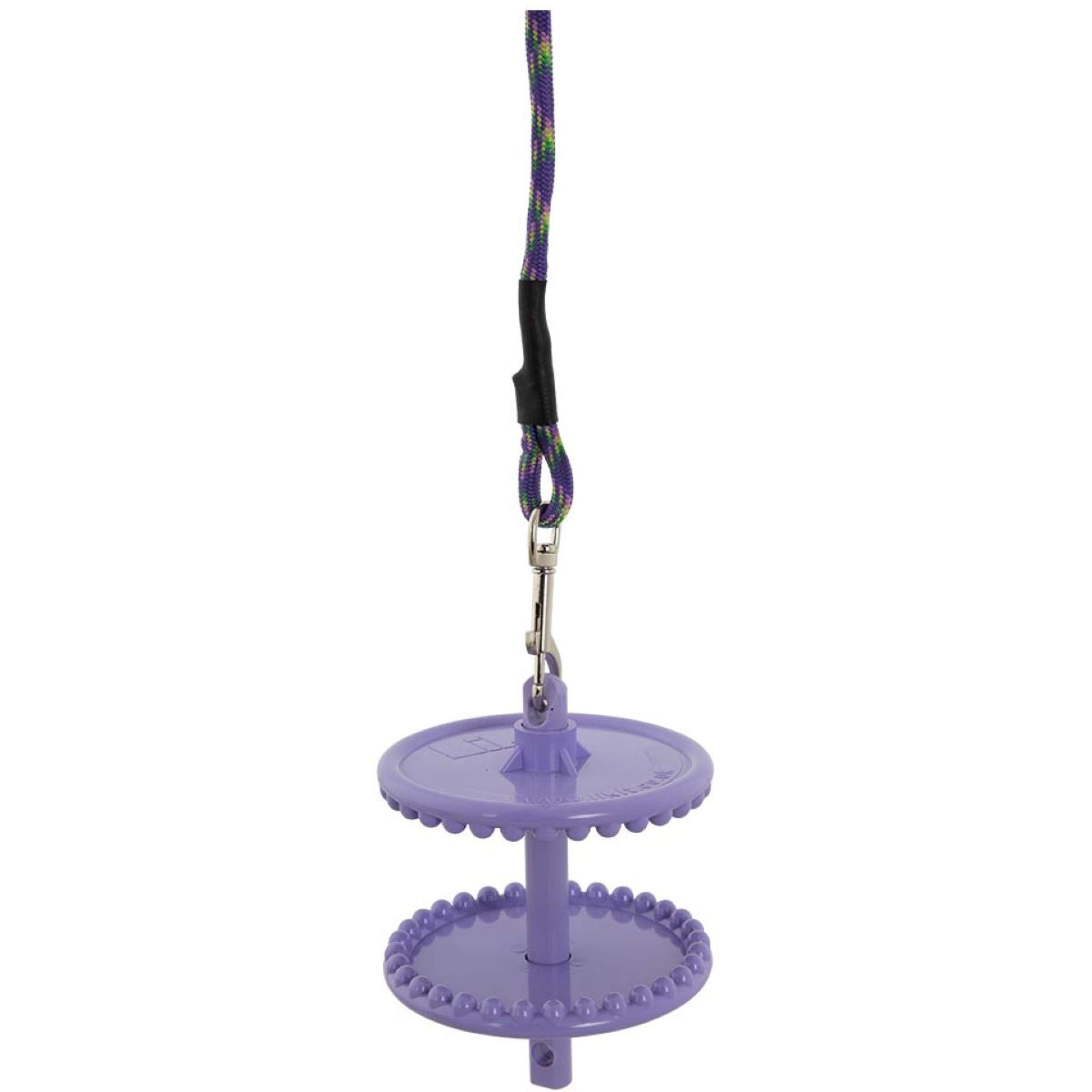 Likit Halterung mit Seil für Lecksteine Violett Likit Halterung mit Seil für Lecksteine Violett