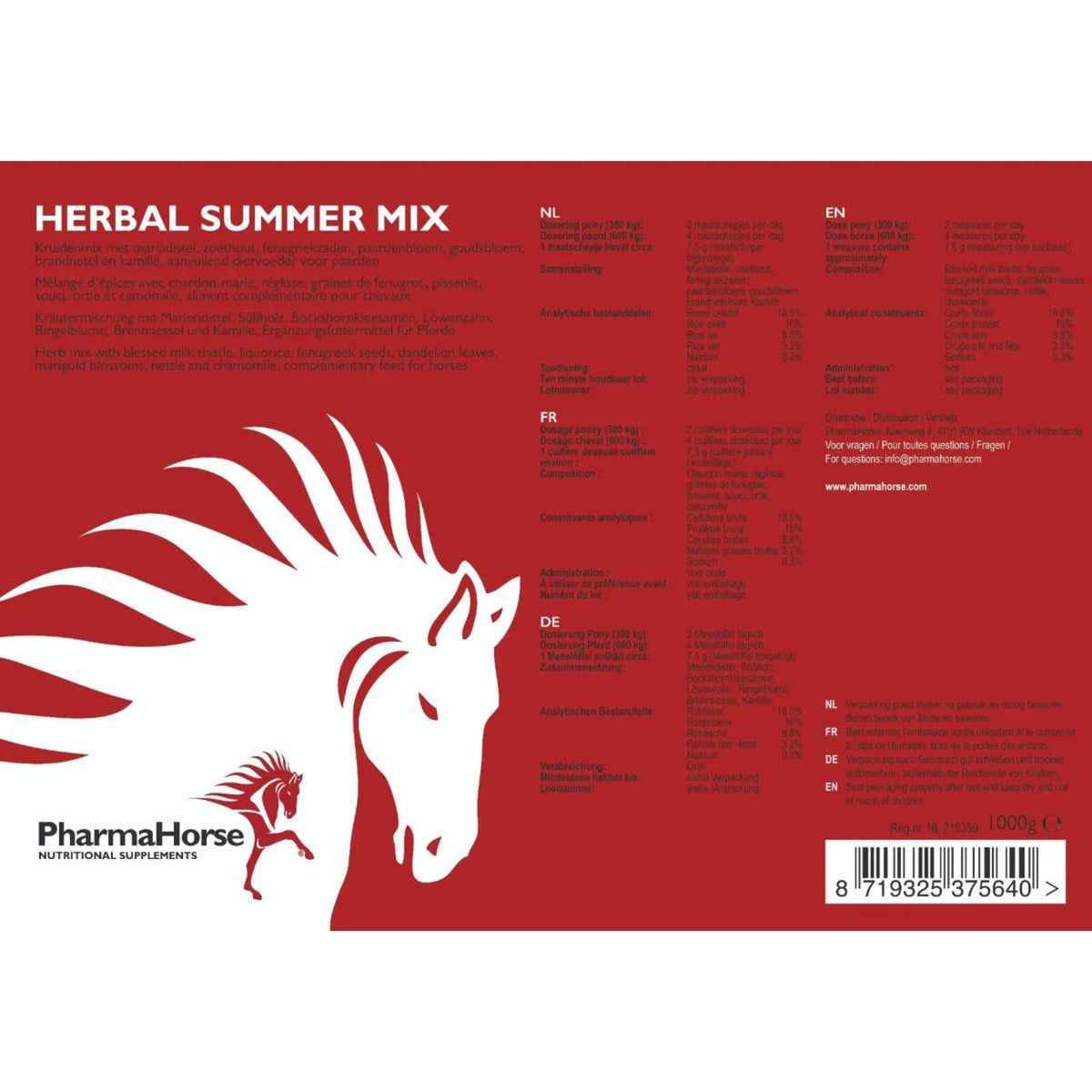 PharmaHorse Herbal Summer Mix