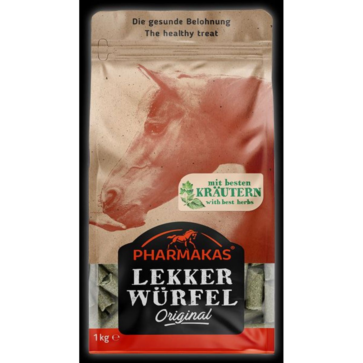 Pharmakas Pferdeleckerli Lekkerwürfel Kräuter