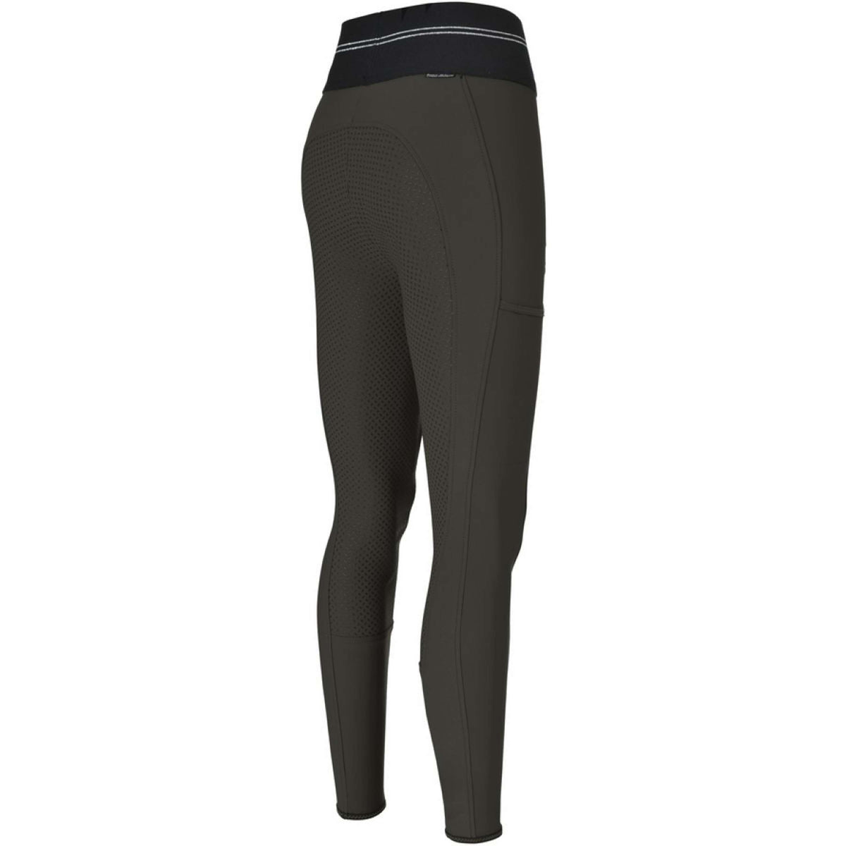 Pikeur Reitleggings Gia Athleisure Full Grip Schwarze Olive