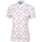 Pikeur Turniershirt Kamilla White/Noble Rose