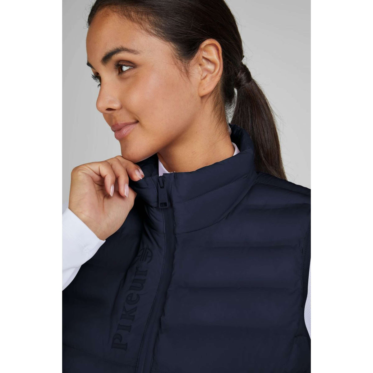 Pikeur Weste Athleisure Quilted Navy