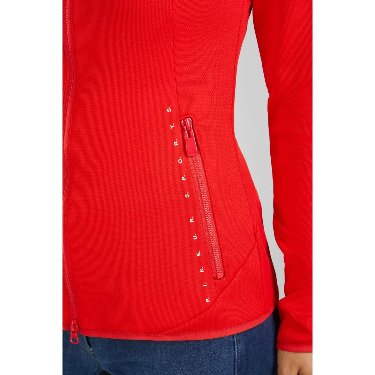 Pikeur Fleecejacke Sports Mesh Red Flame